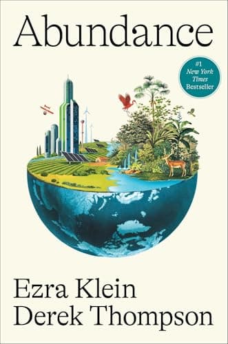 Book cover for Abundance by Ezra Klein