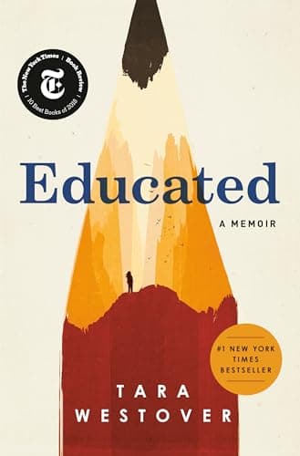 Book cover for Educated by Tara Westover